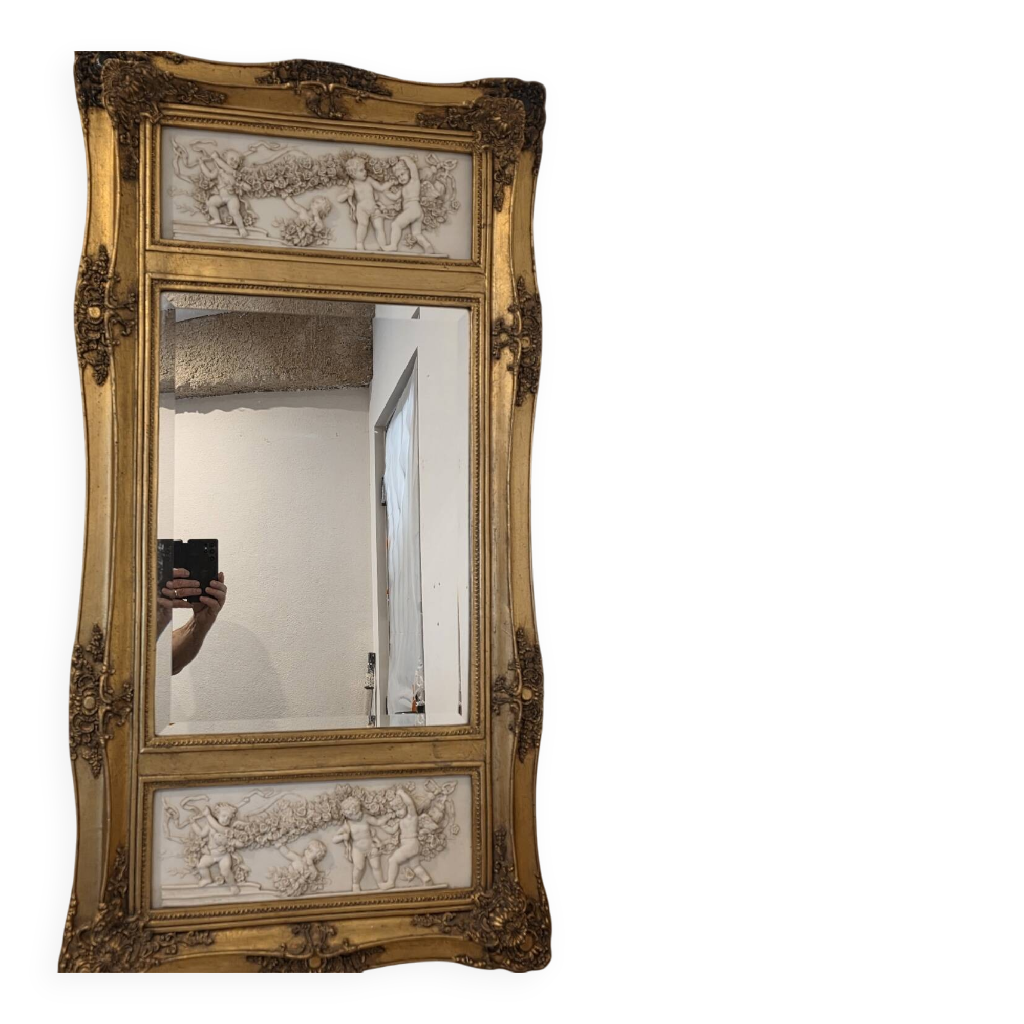 Large Trumeau Mirror