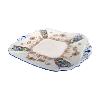 Serving plate for a tea service, Queen Anne shaped by Shelley, England, 1930s
