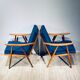 Paire de fauteuils Ton vintage 60
