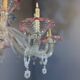 Grand Venetian chandelier in multicoloured Murano glass, circa 1920.
