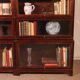 paire de bibliothèques dit stacking bookcase en acajou