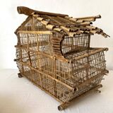 Bamboo bird cage for decoration