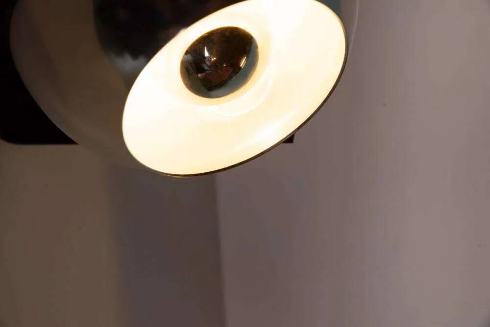70s Space Age style globe lamp, table lamp, wall lamp or ceiling lamp.