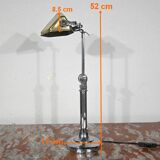 Metal desk lamp, after the pirouett' model, art deco, 1930