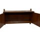 Vintage wall cabinet compact wall system 1960s teak veneer