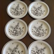 8 flat plates W.H. Grindley "Pinewood"