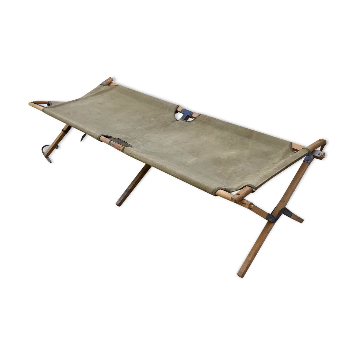 Lit de camp militaire de la 2nde guerre mondiale | Selency