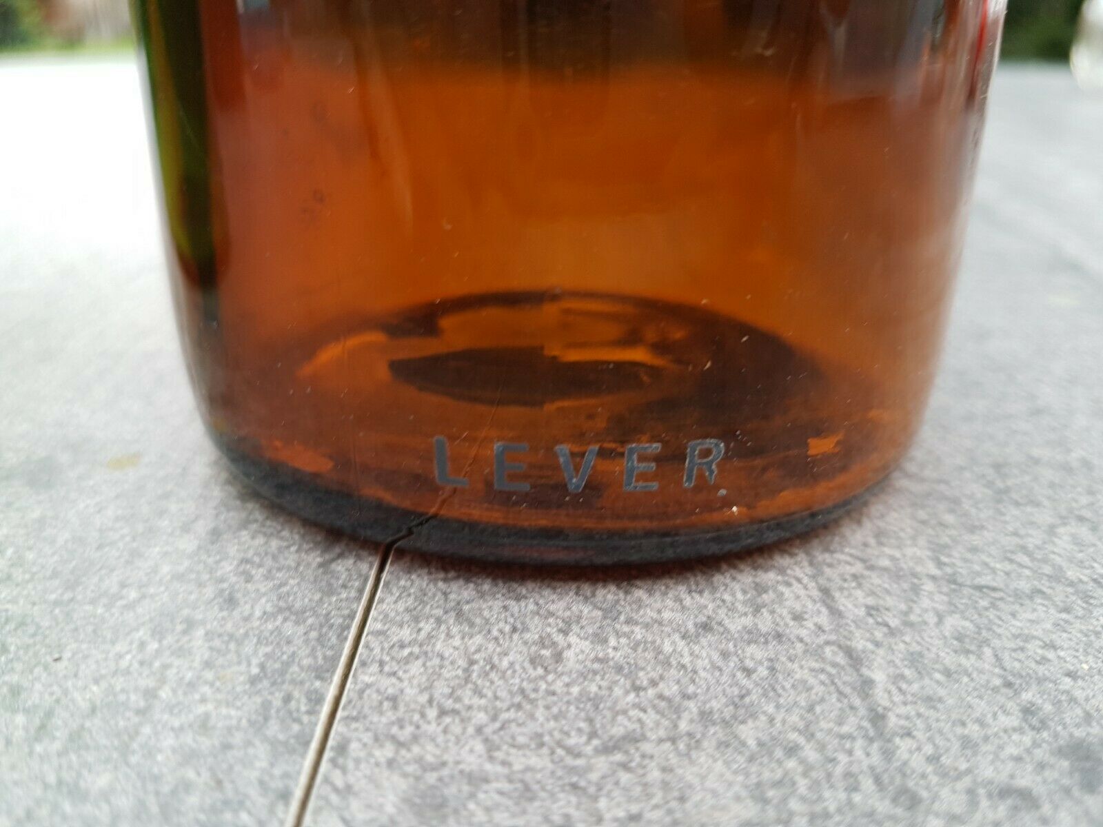 Jar or bottle raise vintage 70s made in Belgium
