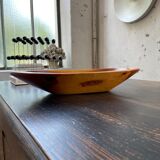 Plat en bois exotique