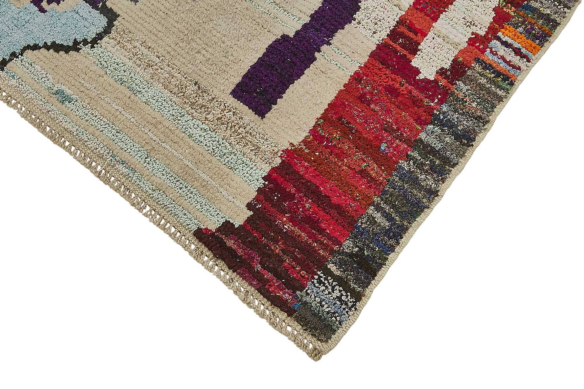 Handwoven Turkish Recycled Boho Rug 175 cm x 270 cm