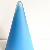 Lampe Teepee SCE verre bleu vintage