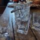 Whisky glasses and ice bucket set
