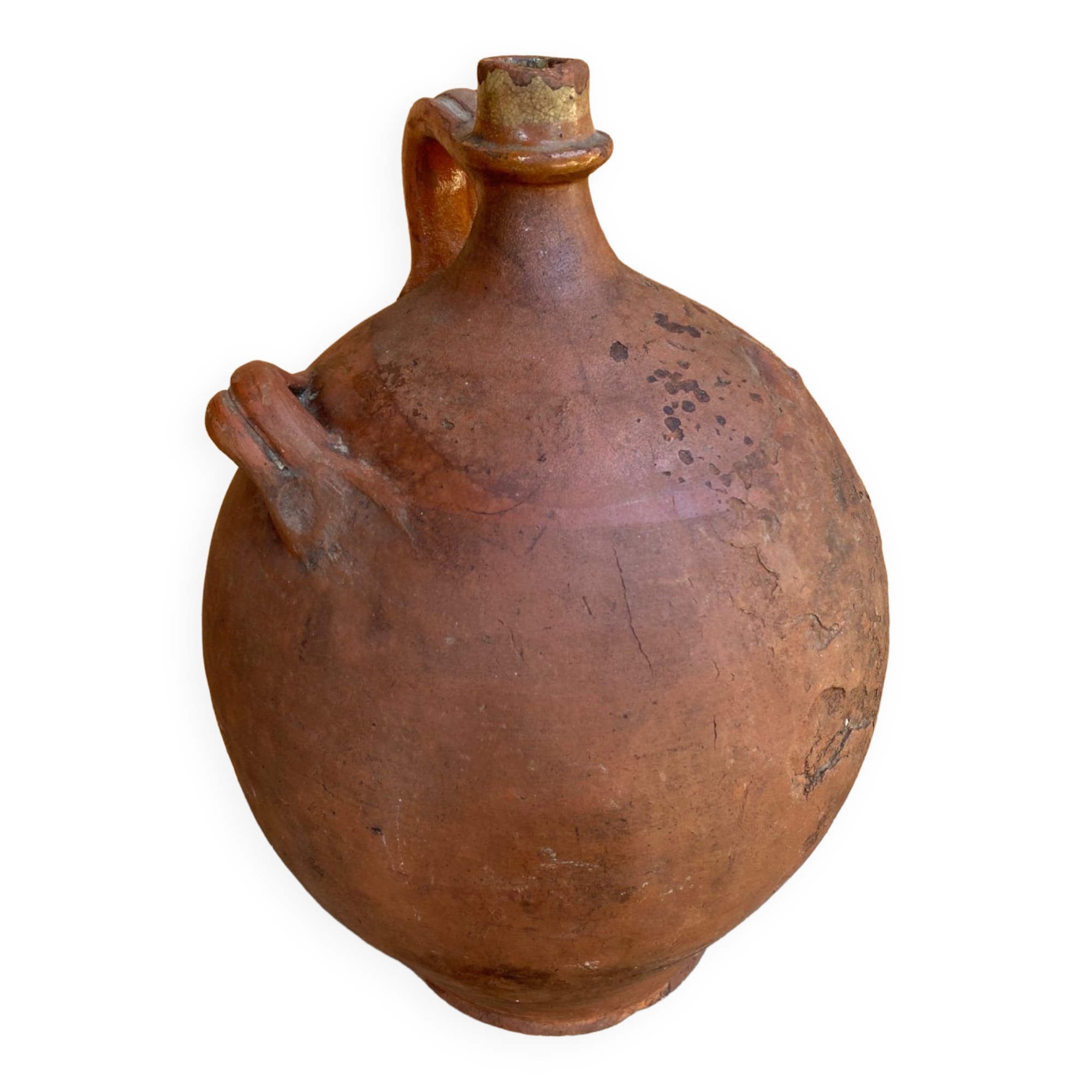 Glazed stoneware carboy