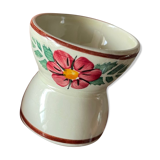 Vintage hand-painted shell flower