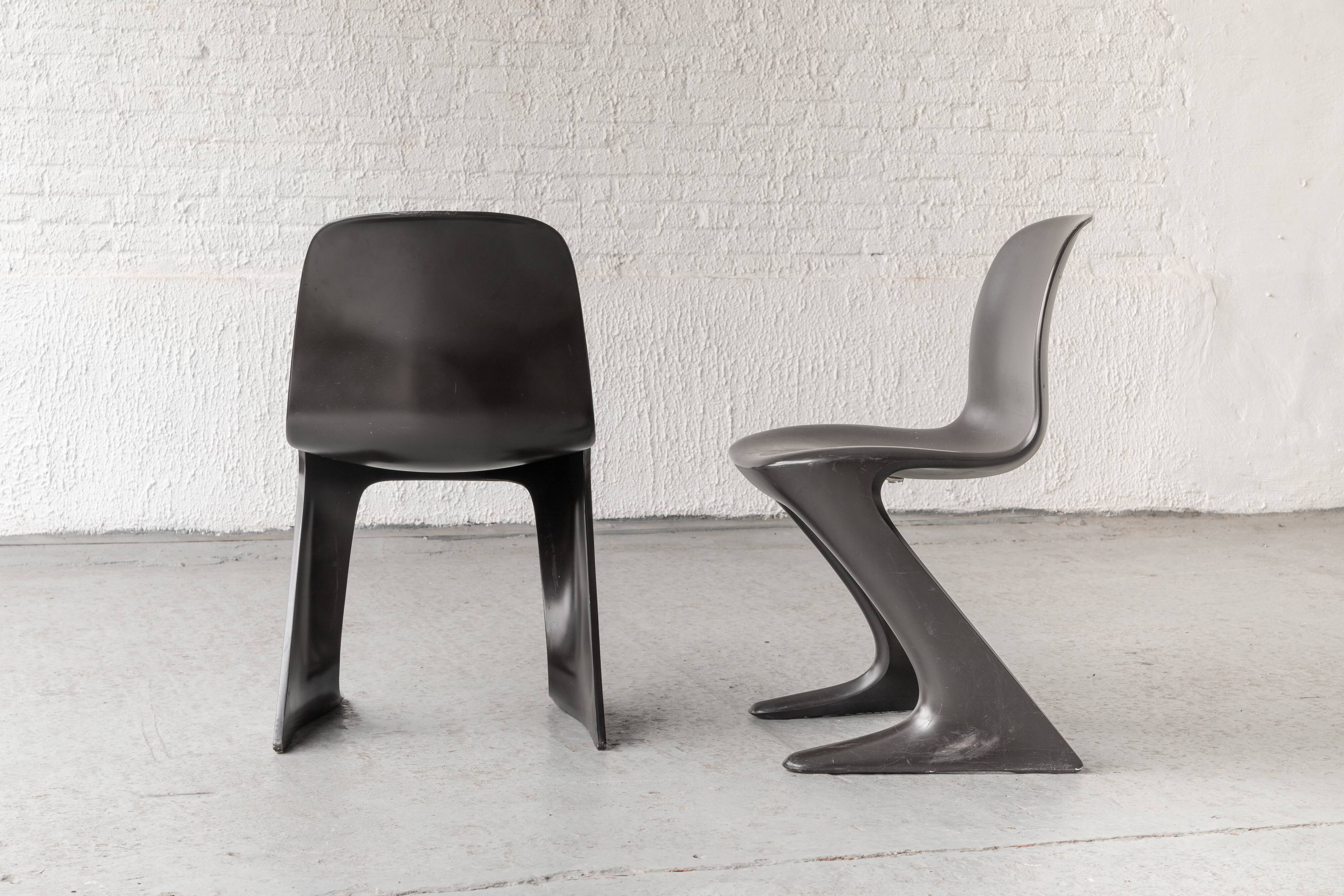 Dining chairs ‘Z-chair’ by Ernst Moeckl
