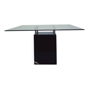 table à manger vintage - marbre