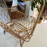 Rattan cradle