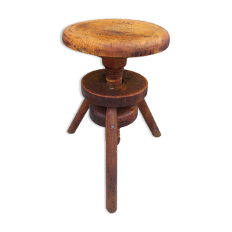 Tabouret de piano tripode