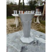 1 lot of aluminium vases from the 1930s