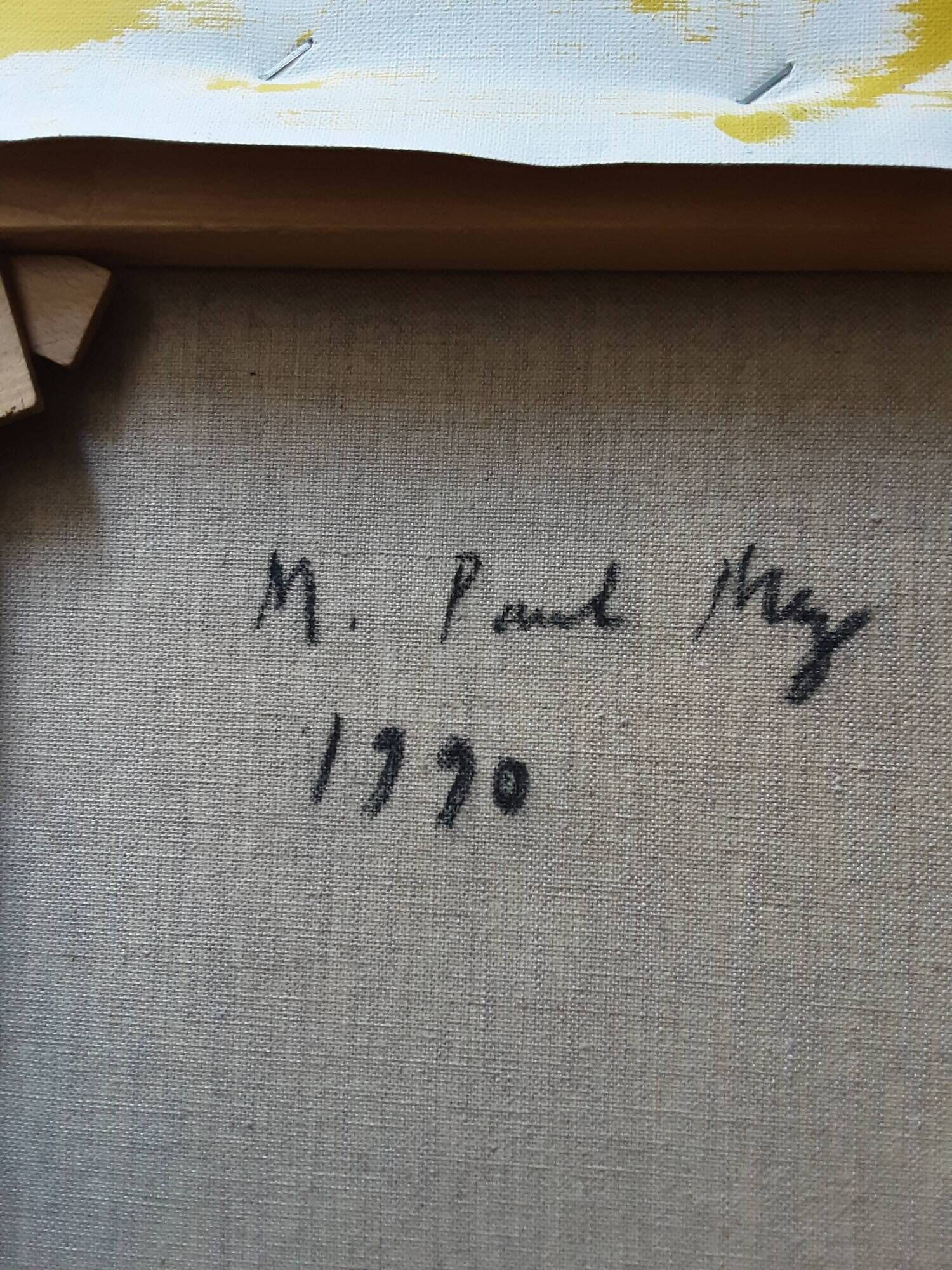 Contemporary painting Paul May
