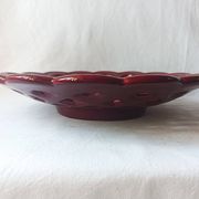 Saint Clément ceramic plate bowl barbotine fruit bowl