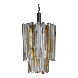 Murano Ceiling Light Italian Production Mazzega