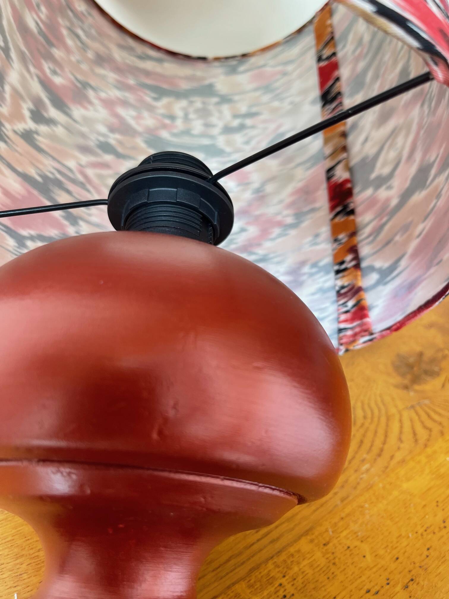 Vintage living room lamp