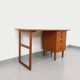 Vintage Scandinavian teak desk from the 60s