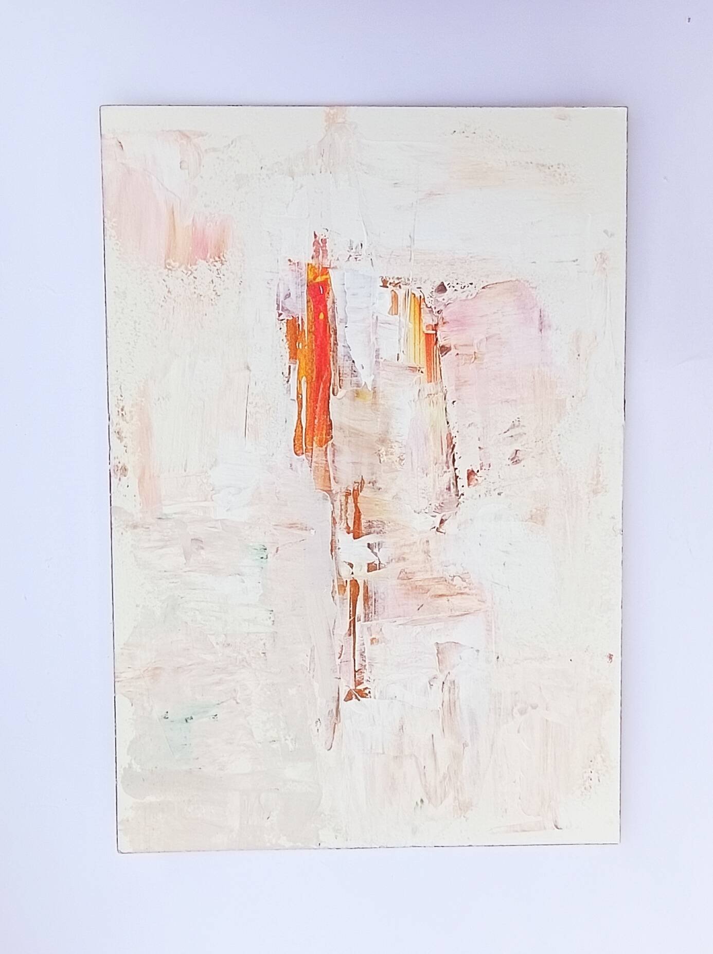 Acrylic on paper – abstract composition – 26 x 18 cm