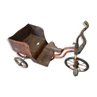 Tricycle deux places vintage