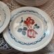 26 assiettes Digoin Sarreguemines