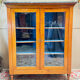 DISPLAY CABINET, CHERRY WOOD BOOKCASE IN DIRECTOIRE STYLE, 19TH CENTURY
