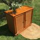 Buffet vintage bois & cannage