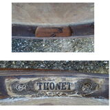 Chair Thonet B9 says Le Corbusier 1902 sitting wood