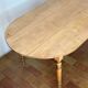 Oval farmhouse table