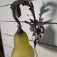 Pair of Louis XVI style bronze wall sconces