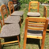 Pine chairs 80s