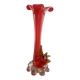 Murano "fish" orange soliflore from the 1970s.