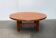 Grande table basse brutalisme danoise en teck massif, années 1960