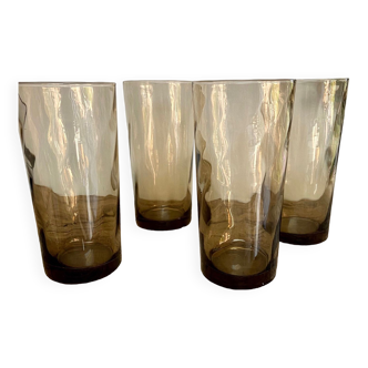 4 verres fumés torsadés