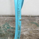 Wrought iron garden stool