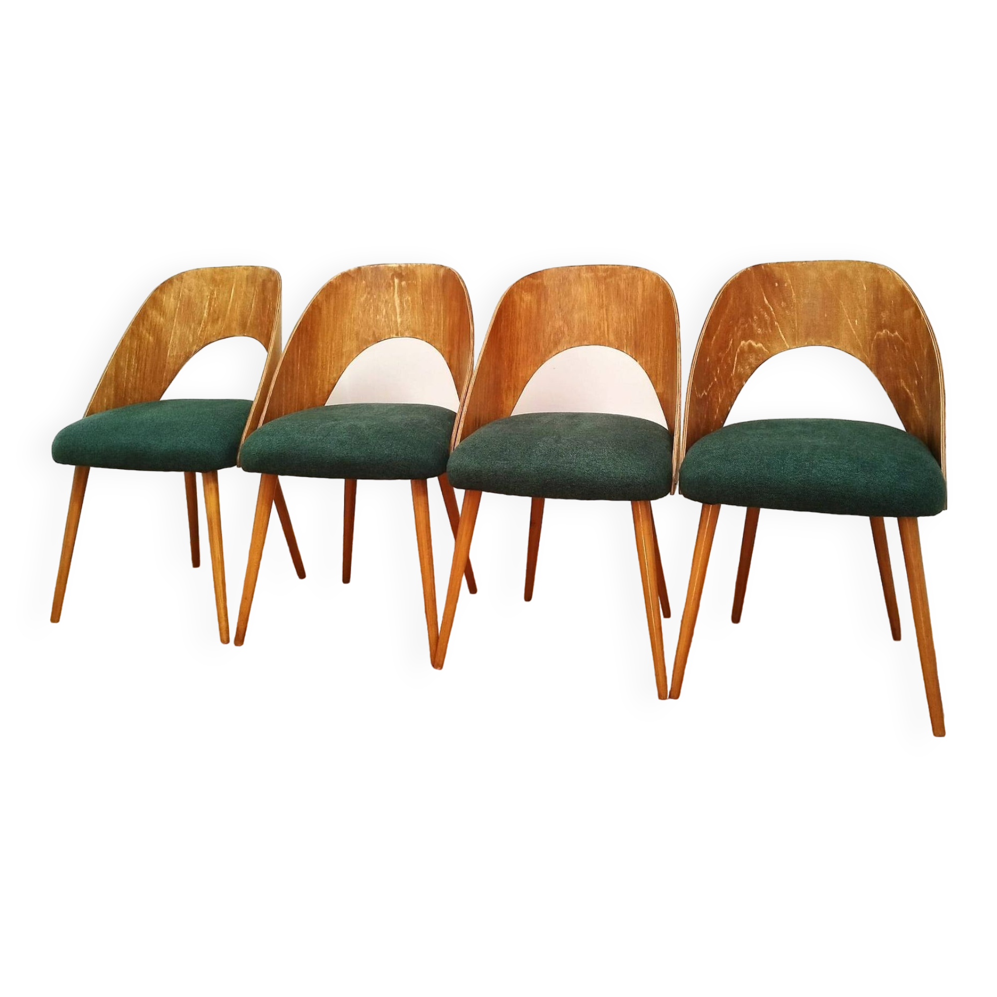 Chairs from Proj. A. Suman, Tatr Nabytok for Tatra, Czechoslovakia, 1960s, Set of 4