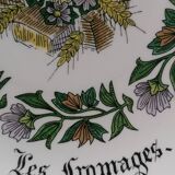 6 Gien cheese plates