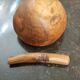 Mortier et pilon en bois