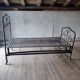 Wrought iron bed