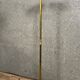 Very beautiful Louis XVI style foot lamp in bronze and gilded brass