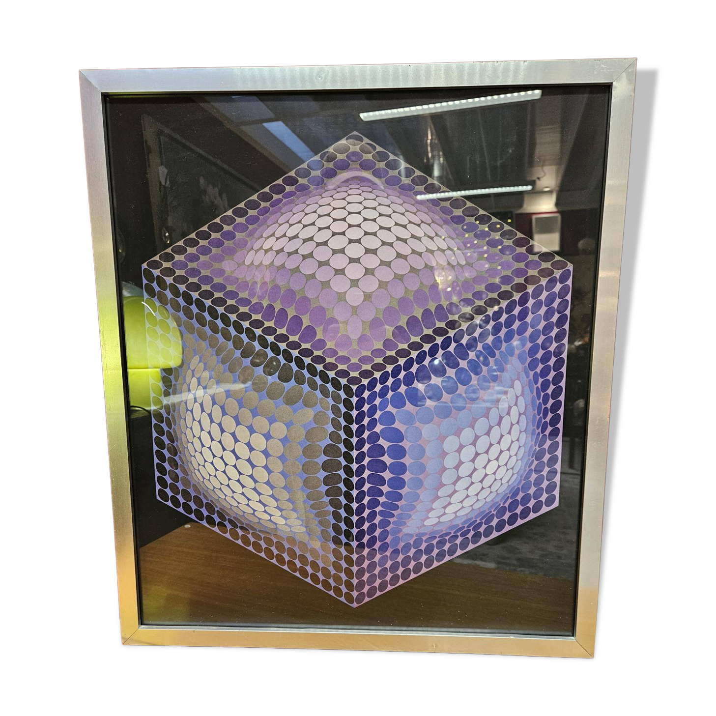 Painting by Victor Vasarely