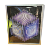 Painting by Victor Vasarely