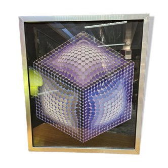 Painting by Victor Vasarely