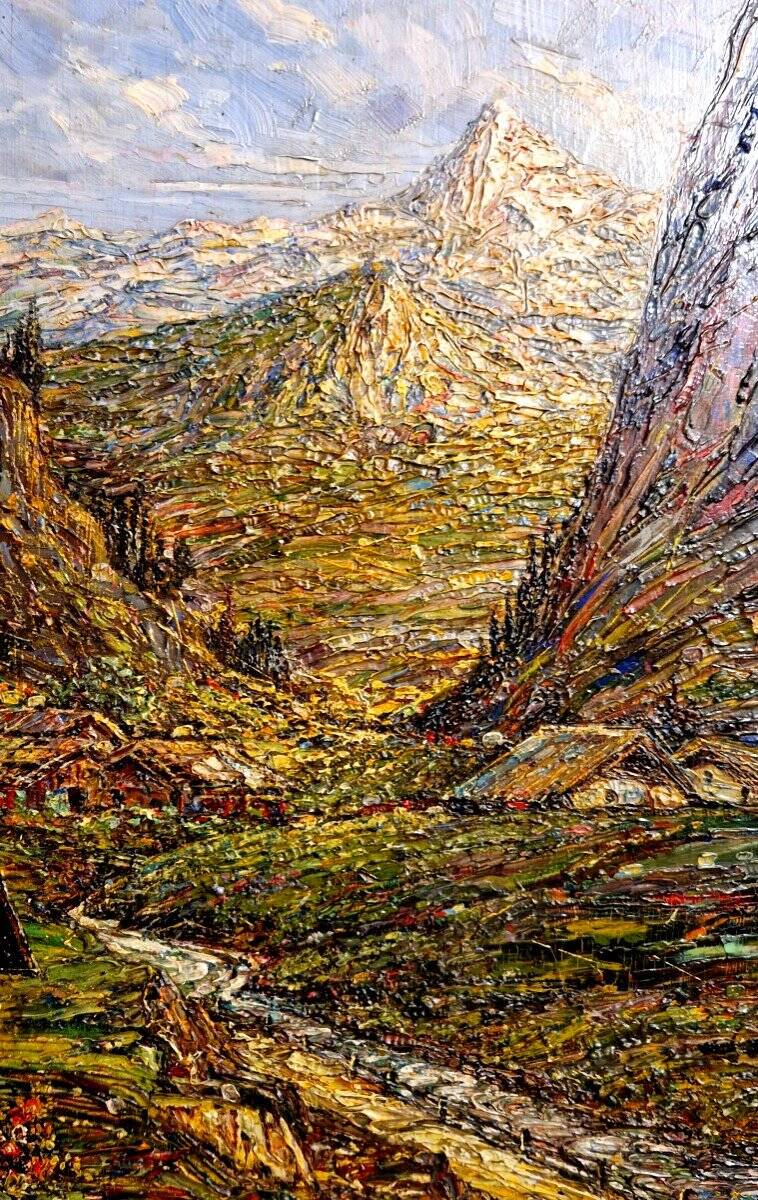 20th century Savoy landscape